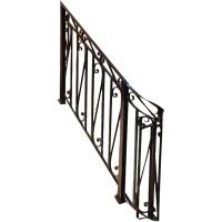 Escalier en verre en aluminium pour hôtels modernes