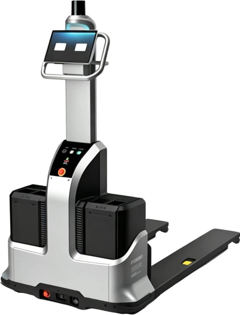 AI Delivery Robot-P1500,Lidar SLAM system with a payload capacity of 1500 kg