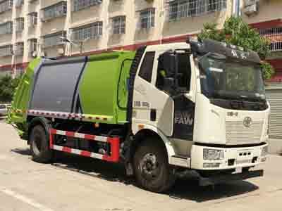 18ton container shacman howo compressed compactor vehicle electric used Municipal waste truck