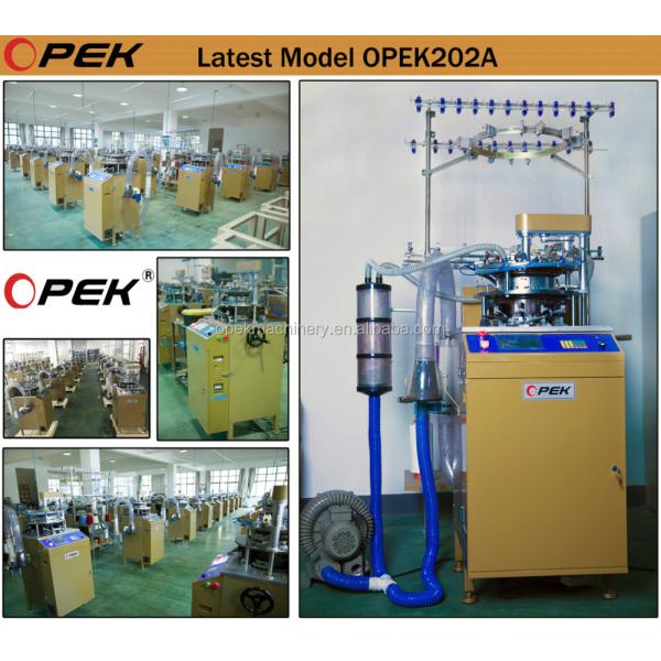 Yellow Wool Cap Knitting Machine with Fully Computerized Control System
