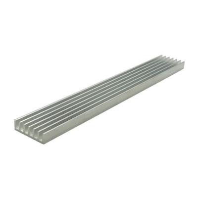 1.1mm Thick Heat Sink Aluminum Profiles Rectangular Chip Fins For Pc Computer