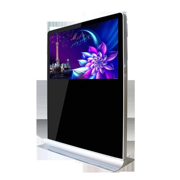 55′′ Advertising Kiosk Full HD Indoor LCD Digital Signage For High Performance