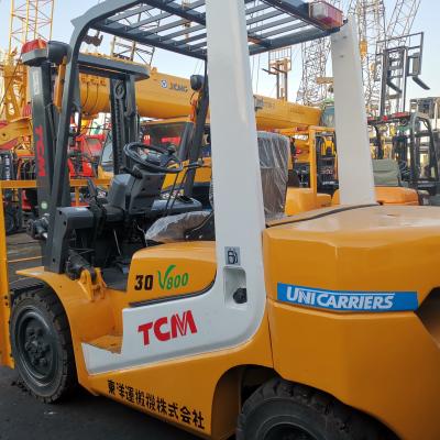 1200mm Fork Width TCM 3 Ton 3.5 Ton Diesel Forklift With ISUZU YANMAR MISUBISHI Engine