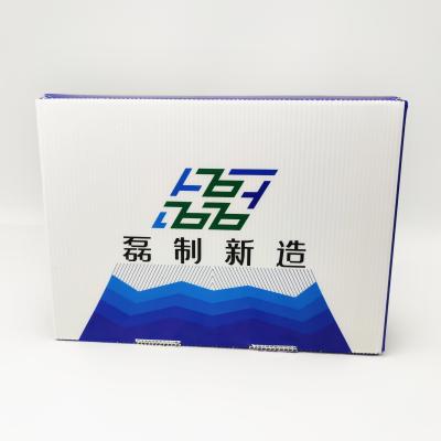 Revestimento UV que dobra o tamanho pequeno ondulado reusável das caixas 400gsm