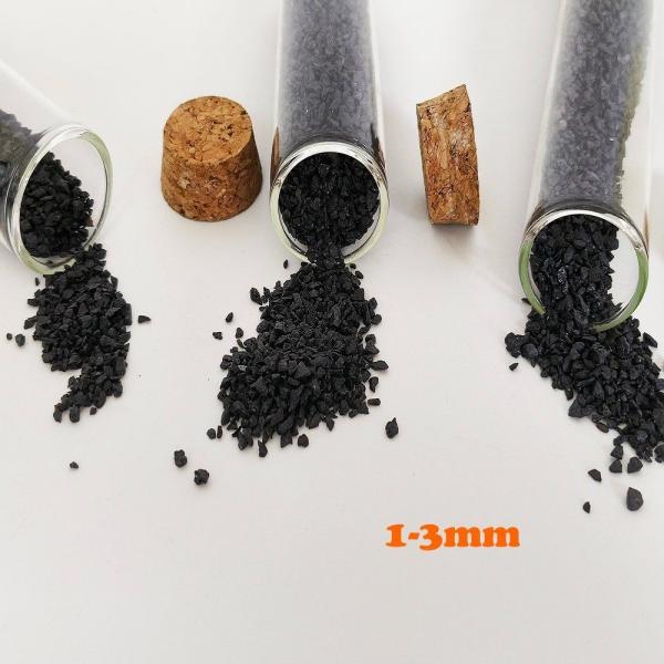 1mm-3mm Grits Black Fused Alumina Fused Aluminum Oxide For Polishing Wax