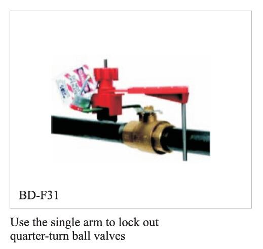 Use The Cable Attachment Safety Universal Ball Valve Lockout