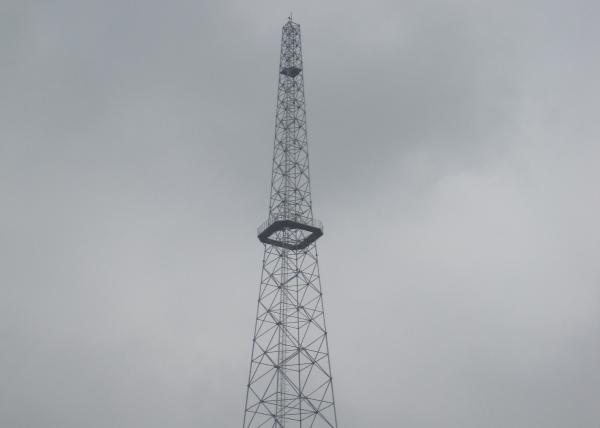 5m - 180m Metal Self Supporting Antenna Tower , Hot Dipped Home Radio Tower