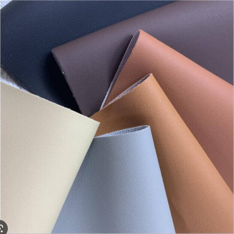 Water Resistant Vinyl Fabric PVC Leather Sheet Leather Like Material Upholstery