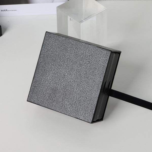 Custom Logo Jewelry Box Packaging Boxes with Transparent Pe Film Inside Matte Paper Cardboard Gift Box