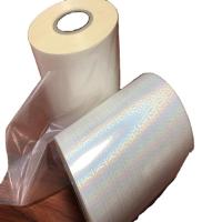 Transparent BOPP Holographic Thermal Lamination Film 25 Micron For Gift Craft Packing