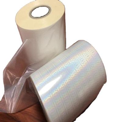 Transparent BOPP Holographic Thermal Lamination Film 25 Micron For Gift Craft Packing