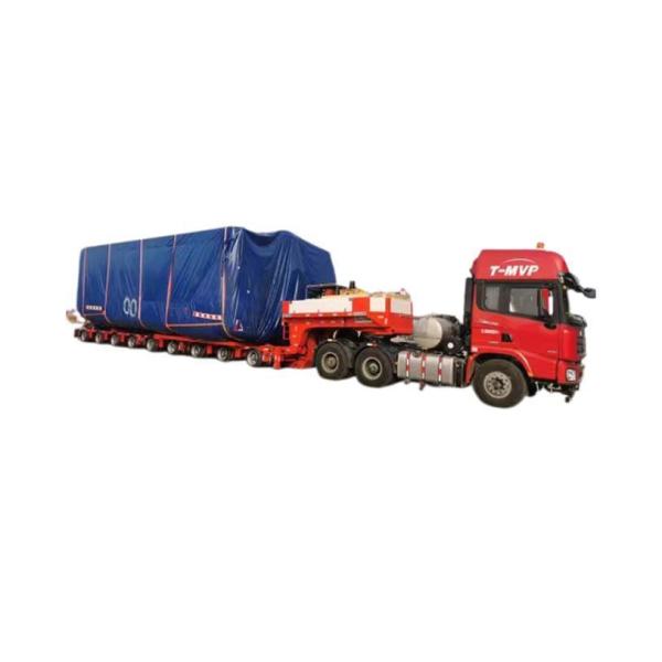ABS Anti Lock Braking System 200 Ton Multi Axles Hydraulic Trailer For Bridge Transport