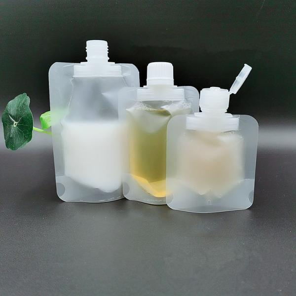 Customizable Spout Pouch Packaging for Cosmetics Lotion Shampoo Liquid
