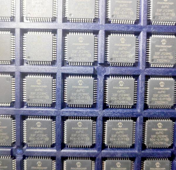 16bit DSC DSP IC Chip 128KB Flash  Digital Signal Controllers DsPIC33FJ128MC804-I/PT