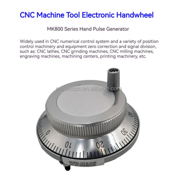 Manual Pulse 100 PPR DC5V a B Signal Digital CNC Handwheel Generator MPG Rotary Encoder for Fanuc  Mitsubishi System