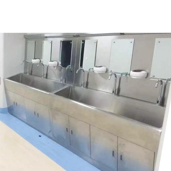 Нержавеющая сталь больницы хирургическая Scrub раковины нога привелась в действие раковину мытья руки