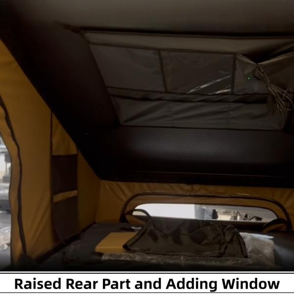 2-3 Person Aluminum Hardshell Roof Top Tent Waterproof >3000 mm for Four Season Adventures