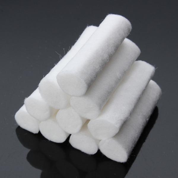 Convenient Dental Cotton Roll Non Chemical Additives For Cleaning Oral Wound