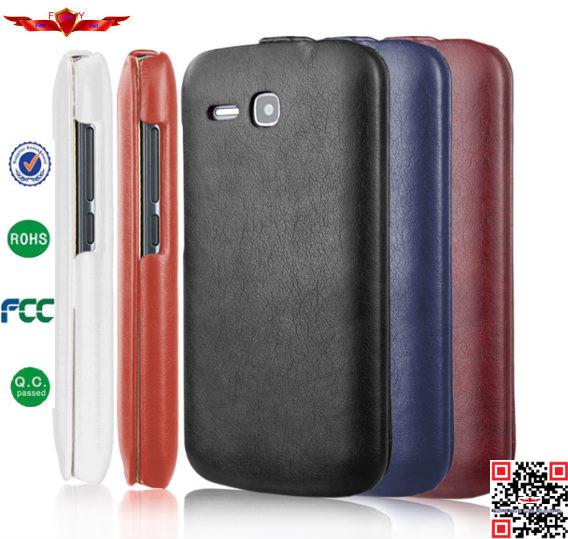Wholesale Fashion Design  Ultra Thin PU Flip Leather Cover Case For Huawei Ascend Y600