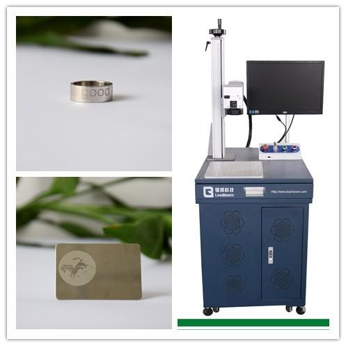 NonMetal 20W Fiber Laser Marking Equipment For Plastic, ABS, PP, PU materials