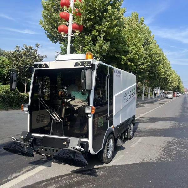 Vehículo de energía eléctrica pura con cero emisiones Barredora de succión pura