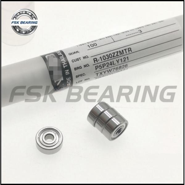 Euro Market R-1030ZZMTRP5P24LY121 623ZZ Single Row Deep Groove Ball Bearing 3*10*4mm Miniature
