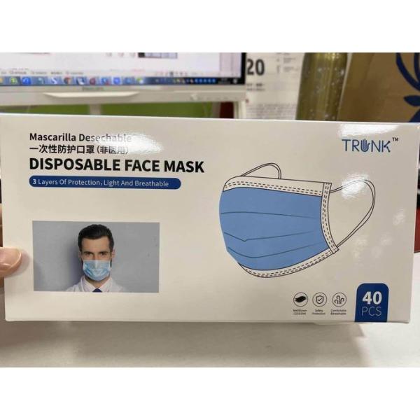 3 Ply Non Woven Earloop Anti Dust Disposable Civil Mask