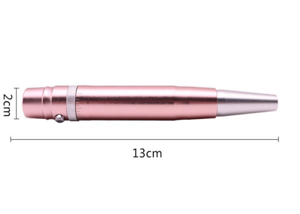 Pink Permanent Tattoo Machine Variable Power Digital Eyebrow Tattoo Machine