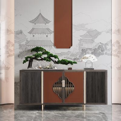 Hotel Solid Wood Deluxe Sideboard Customised Sideboard Storage Cabinet