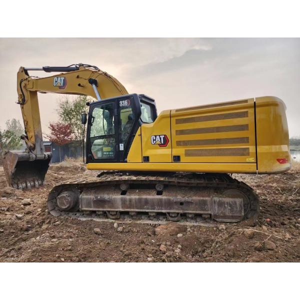 6.8L 4 Cylinder Engine Used Crawler Excavator CAT 336 201 Hp