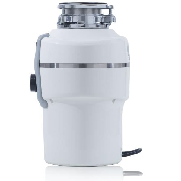 DSKZS New Kitchen Food Garbage Processor Disposal Crusher DC motor white color