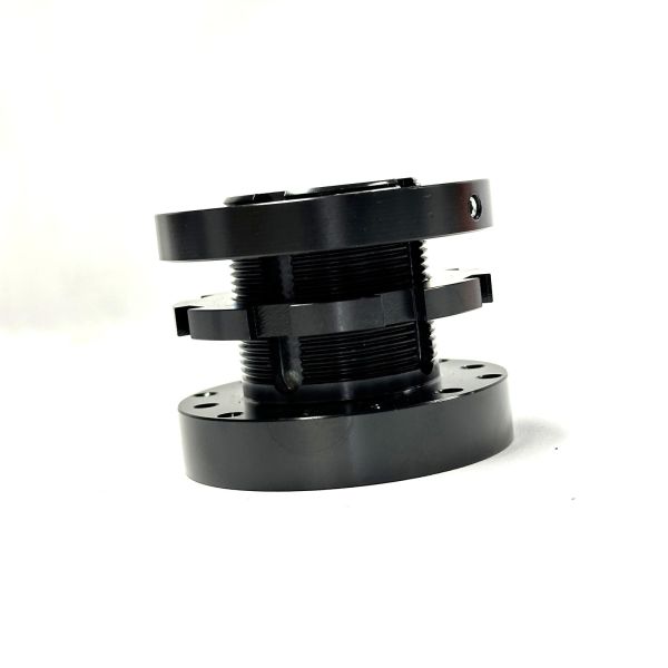 Deluxon Aftermarket Adjustable Steering Wheel Hub Adapters Spacers 45mm-70mm