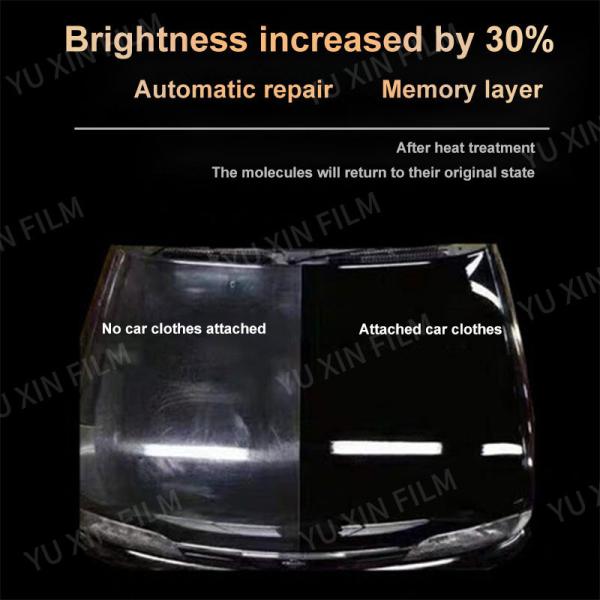 Anti Yellowing Agutec Hydrophobic PPF , Anti Scratch TPU Paint Protection Film For Cars