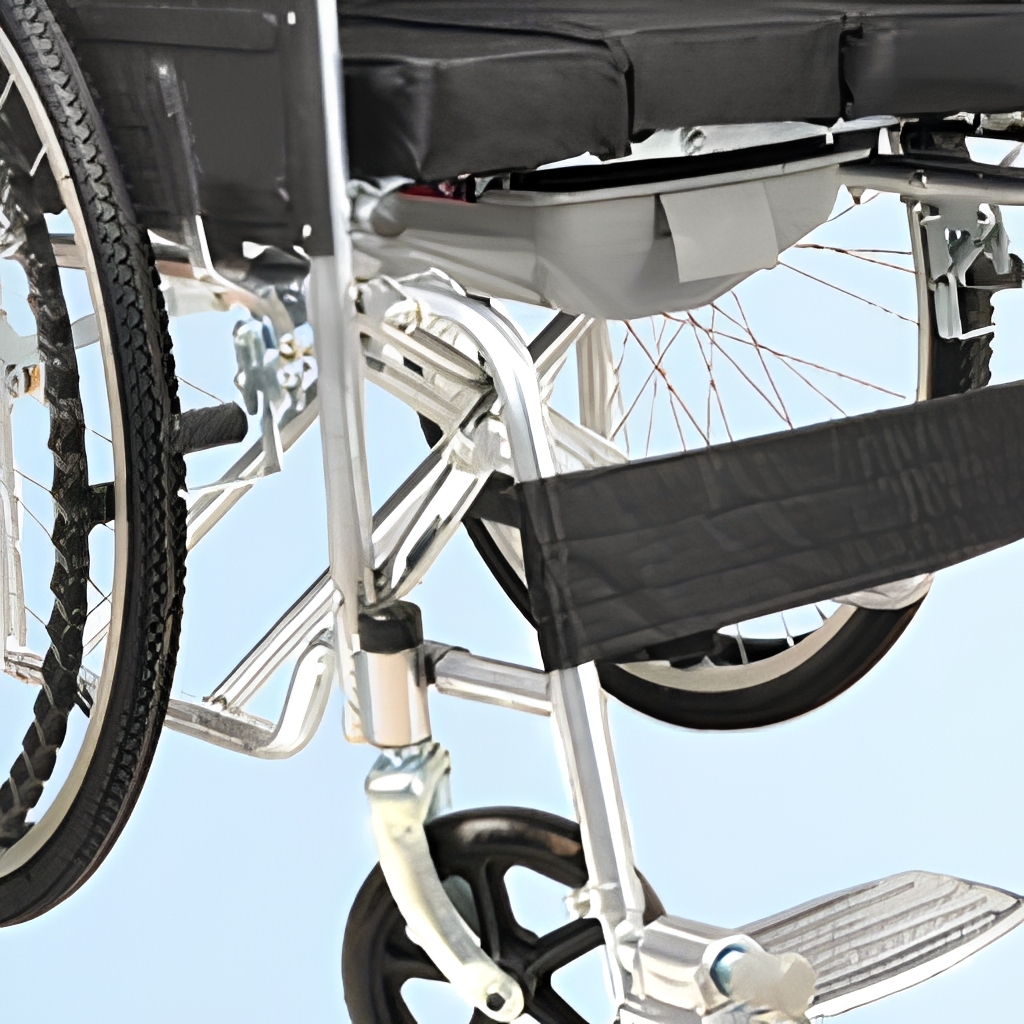 SL-L01eclining-Commode-Wheelchair
