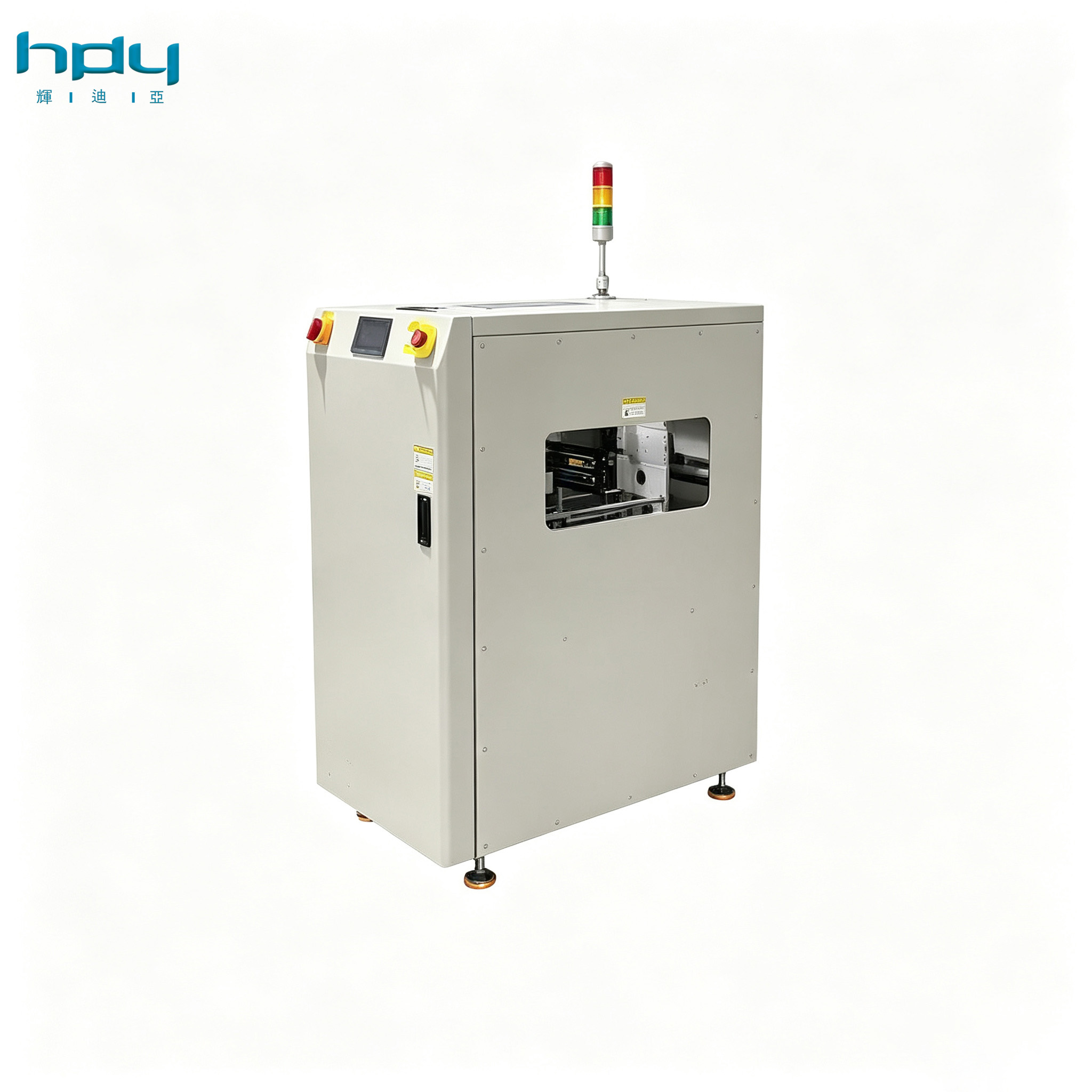 Chain PCB Turnover Machine For SMT Stencil Printer Connection