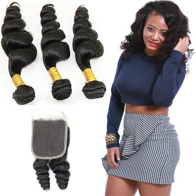 Thick 18 Inch Loose Curly Hair Extensions , Raw Indian Loose Curly Hair