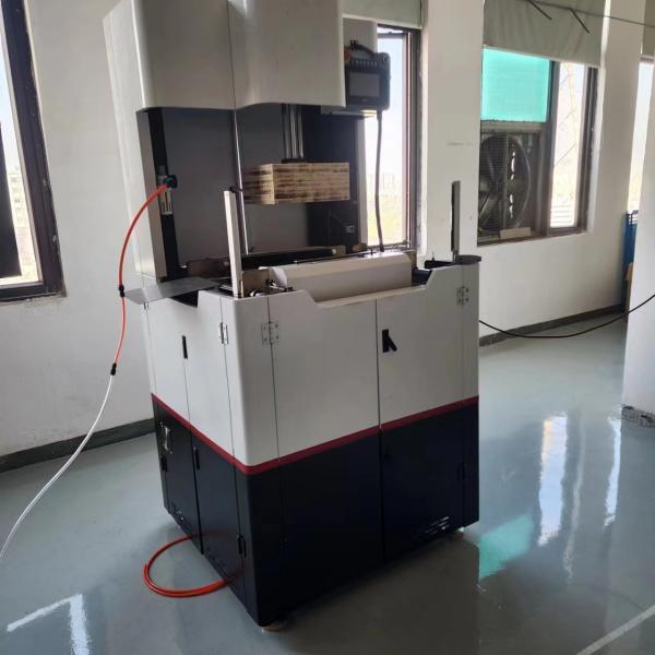 Gift Paper Box Forming Machine 15-25PCS/MIN Rigid Box Wrapping Machine