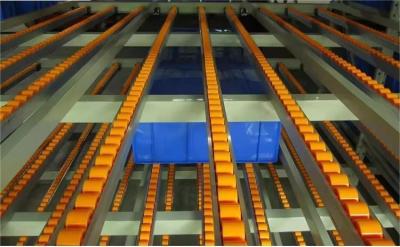 Semi Closed Heavy Load Selective Pallet Gravity Flow Racks For Warehouse Storage