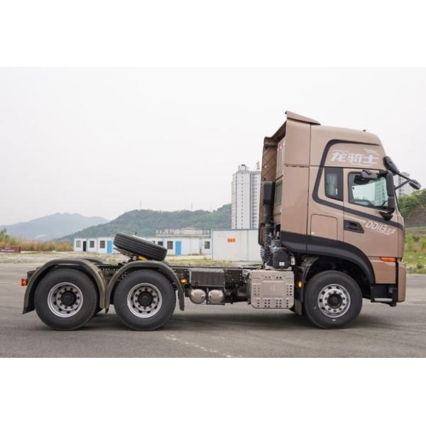 6x4 CNG Semi Truck 470HP Euro 5 Emssioni Level 90km/h