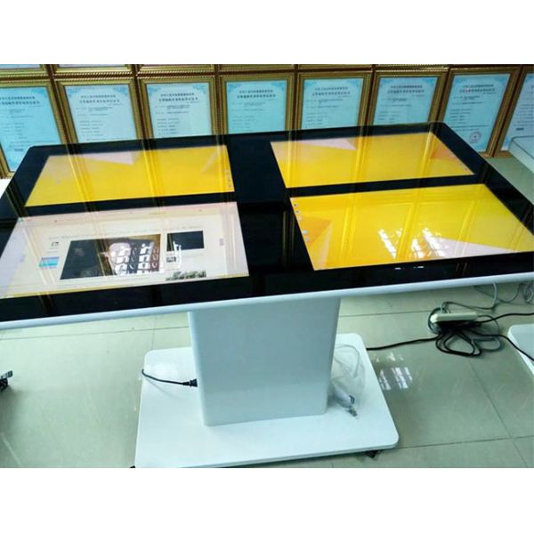21.5 inch Advertising LCD screen interactive touch screen smart coffee game table