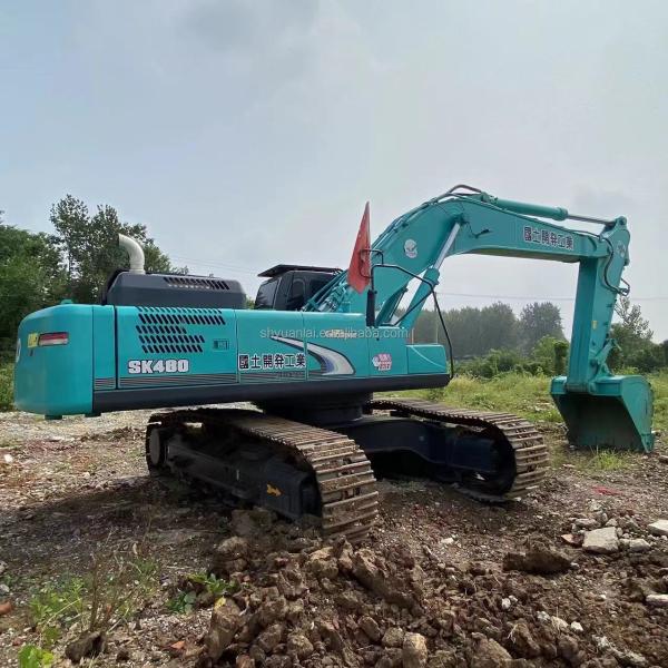 48T Kobelco SK480 Digger Machine en bon état Excavatrice japonaise d'occasion originale
