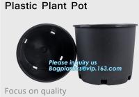La pomme de terre de haute qualité de pp élèvent le sac de plante en pot, jardin de gallon la fleur qu'en plastique d'usine de pépinière élèvent le pot pour des usines, Indoo noir