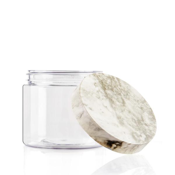 O plástico largo redondo da boca range o creme 200ML plástico range o empacotamento cosmético