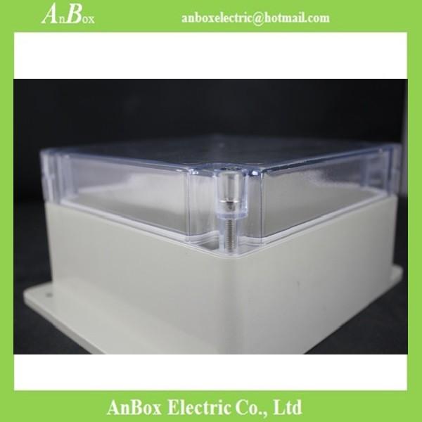 160*160*90mm wall mount OEM & ODM electrical outdoor plastic enclosure with clear lid