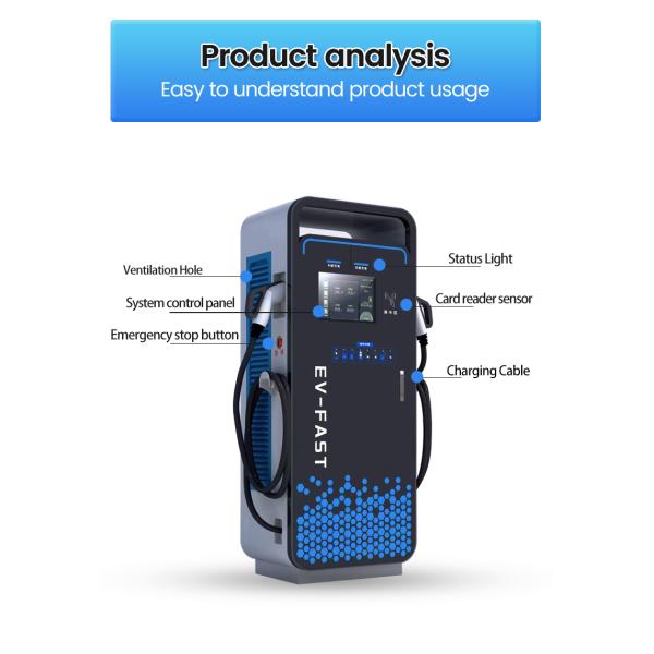 Capacity DC 120KW 240KW CCS2 Cable Level 3 Electric Vehicle Charging Station for MODEL S Hatchback 16.04- Year 1994-1997