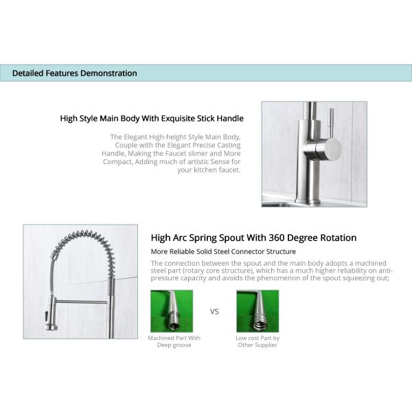 Extendable автоматический кран кухни датчика