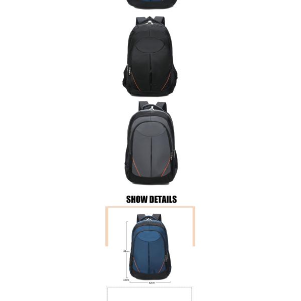 High Capacity Mens Sports Rucksack Waterproof Sports Bag Customizable Size