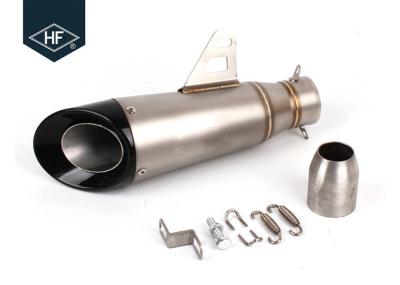 Silencer Kit Honda Motorcycle Muffler , 36mm 51mm Motorbike Slip On Mufflers Cafe Racer Exhaust