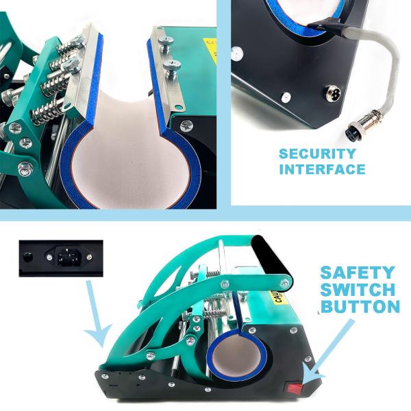 Colored 11oz 20oz 30oz Mug And Tumbler Heat Press Sublimation Equipment For Mug Printing