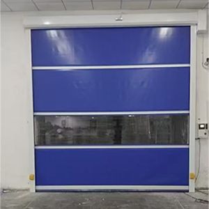 Fast  Durable Energy-saving Solution High-speed PVC Industrial Door For Factories And Warehouses
